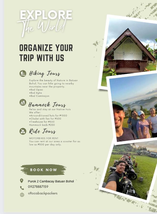 Roca'S Homestay Backpackers Chalet Batuan ภายนอก รูปภาพ